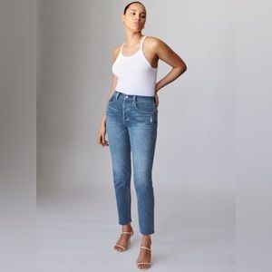 Denim Forum - Yoko High Rise Slim Jeans